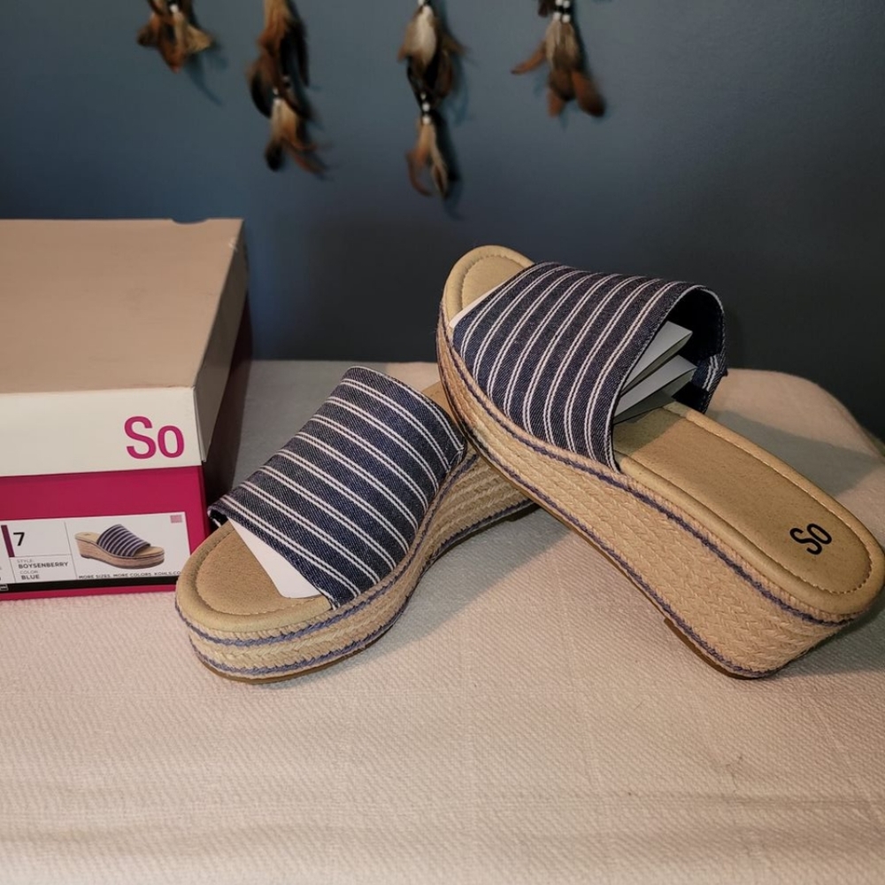 SO Slip on Sandals - New In Box